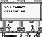 une photo d'Ã©cran de Castlevania 2 - Belmont s Revenge sur Nintendo Game Boy
